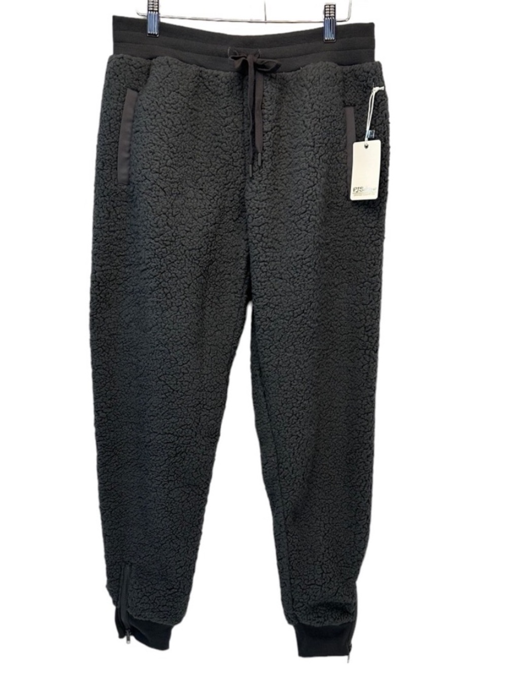PJ Salvage Black Sherpa Jogger Pajama Pants NWT